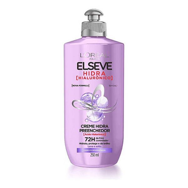 Creme para Pentear Hidra Hialurônico 250ml | Elseve