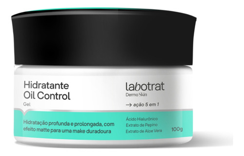 Gel Hidratante Facial Oil Control Labotrat 100ml Ação 5 Em 1