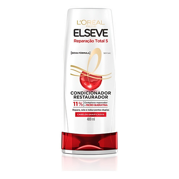 Condicionador Reparação Total 5 400ml | Elseve