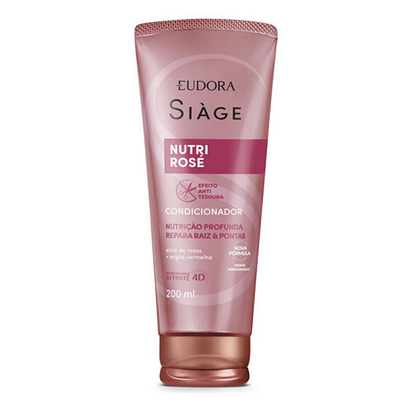 Condicionador Siàge Nutri Rosé 200ml | Eudora