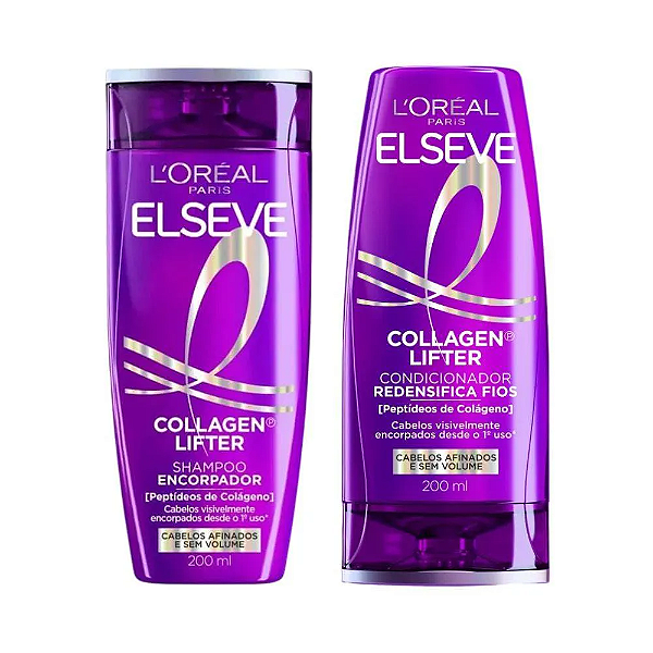Kit Shampoo + Cond 200ml Elseve Collagen Lifter | L'oréal