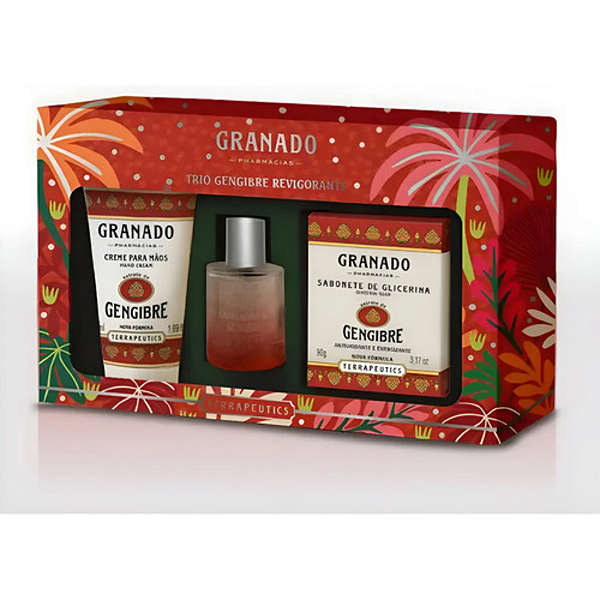 Kit Presente Terrapeutics Gengibre 169g | Granado