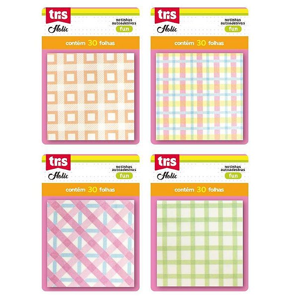 Notas Autoadesivas Fun - Tris Holic Pop