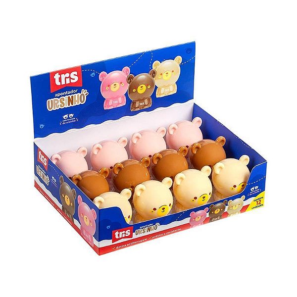 Apontador Com Depósito Tris Ursinho