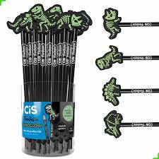 Lápis fantasia Dinoglow -CIS- BRILHA NO ESCURO