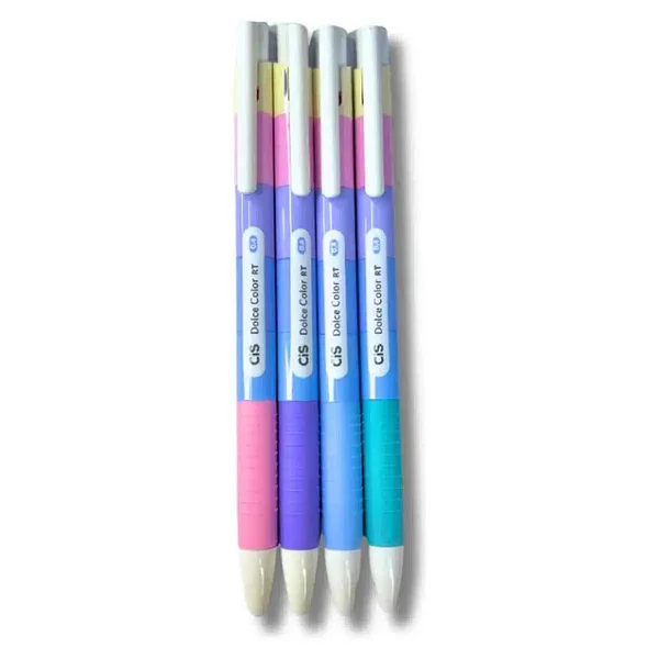 Caneta Esferográfica - Cis - Dolce Color Retrátil
