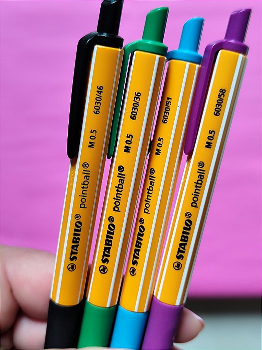 Caneta STABILO pointball 0.5