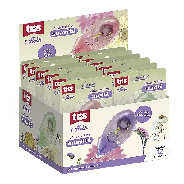 Cola em Fita Suavitá Holic Delicata – 6mx8mm