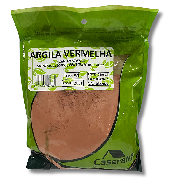 ARGILA VERMELHA 200g