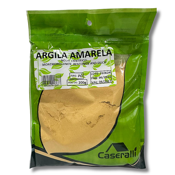 ARGILA AMARELA 200g