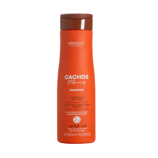 SHAMPOO CACHOS NATURAIS ( S/ SULFATO ) ARVENSIS 300 ML