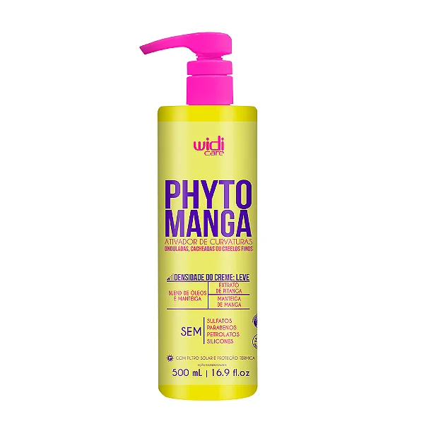 PHYTOMANGA ATIVADOR DE CURVATURAS EFEITO LEVE - WD - 500 ML