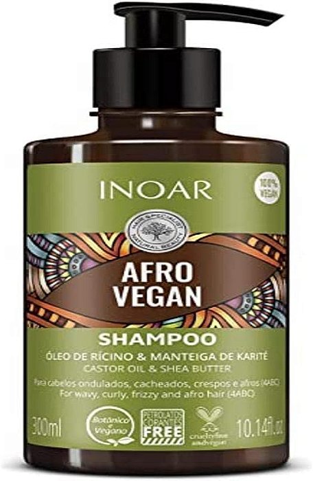 INOAR AFRO VEGAN SH VEGANO 300 ML