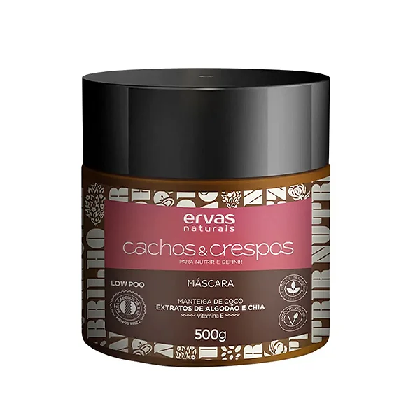 MASCARA CACHOS E CRESPOS 500G