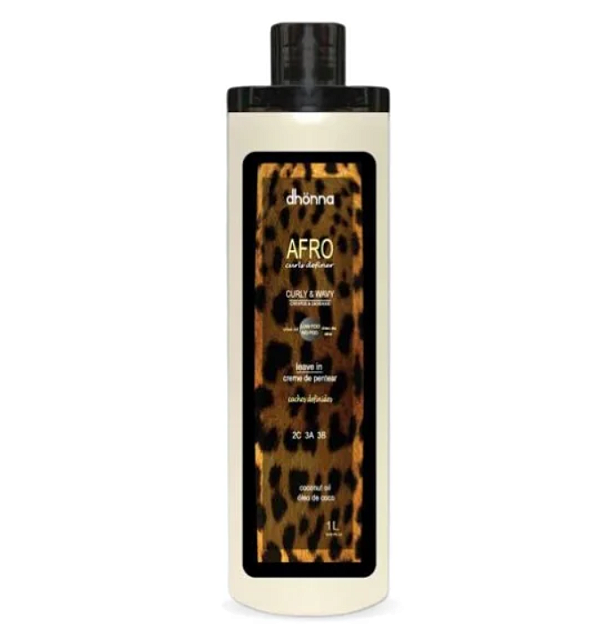 CREME DE PENTEAR AFRO CACHOS DEFINIDOS 1L - DHONNA