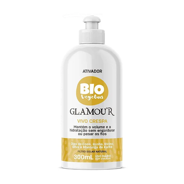 GLAMOUR ATIVA CACHOS VIVO CRESPA 300ML