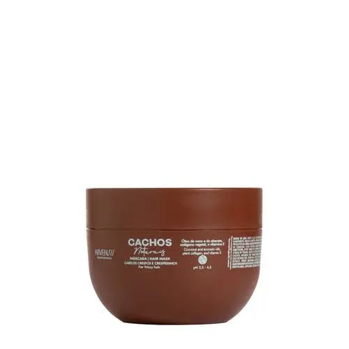 MASCARA CACHOS NATURAIS CRESPOS E CRESPISSIMOS - 250G