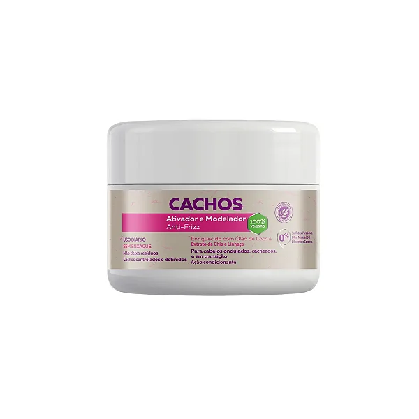 Ativador e Modelador Anti-Frizz Cachos 80g