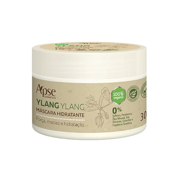 MÁSCARA HIDRATANTE YLANG YLANG 300G - TRATAMENTO CONDICIONANTE