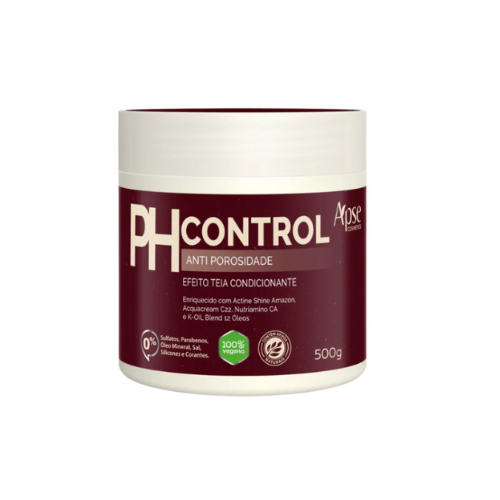 TRATAMENTO ANTI POROSIDADE PH CONTROL 500G - MÁSCARA ACIDIFICANTE TRATAMENTO CONDICIONANTE
