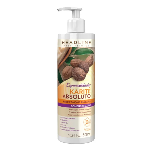 COND ESPECIALIDADES KARITE ABSOLUTO HEADLINE 500ML