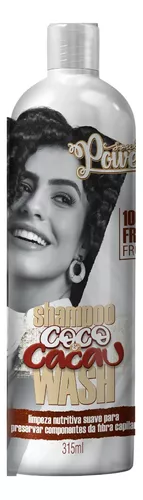 SHAMPOO COCO E CACAU WASH SOUL POWER 315ML