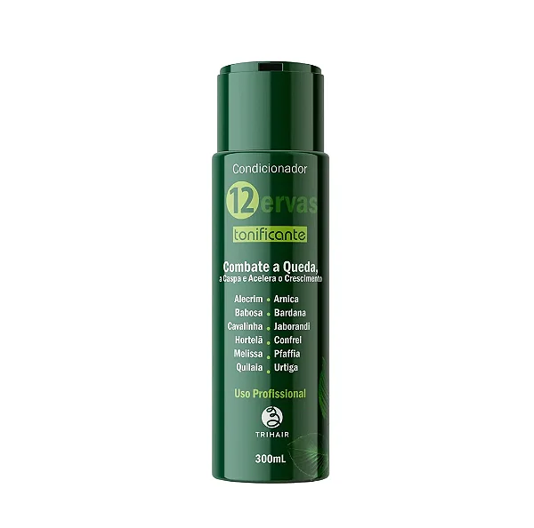 COND.12 ERVAS TRIHAIR VERDE        300ML
