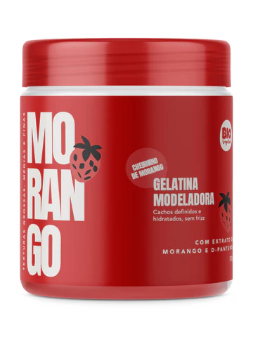 GELATINA BIOVEG.MORANGO 500G