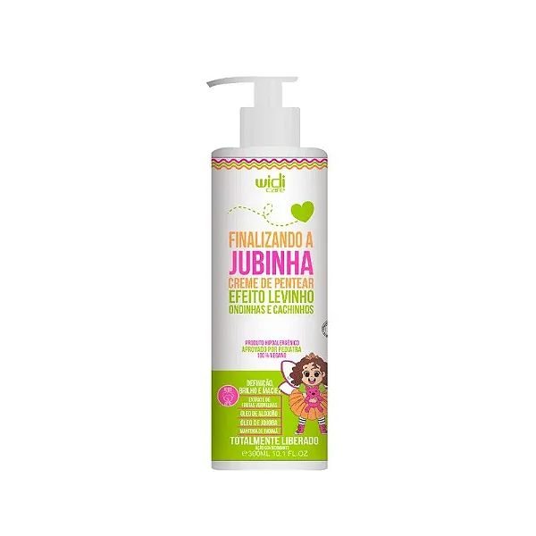 FINALIZANDO A JUBINHA CREME DE PENTEAR EFEITO LEVINHO - WD - 300 ML