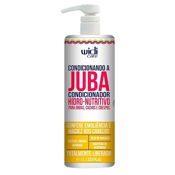 CONDICIONANDO A JUBA CONDICIONADOR HIDRO-NUTRITIVO - WD - 1 L
