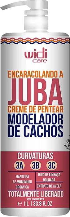 ENCARACOLANDO A JUBA CREME DE PENTEAR CONDICIONANTE - WD - 1 L