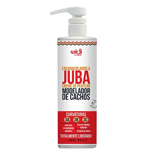 ENCARACOLANDO A JUBA CREME DE PENTEAR - WD - 500 ML