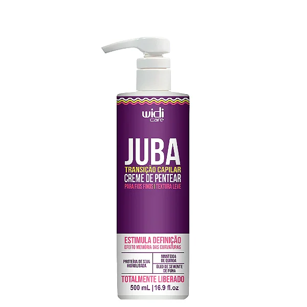 JUBA TRANSICAO CAPILAR CREME DE PENTEAR TEXTURA LEVE - WD - 500 ML