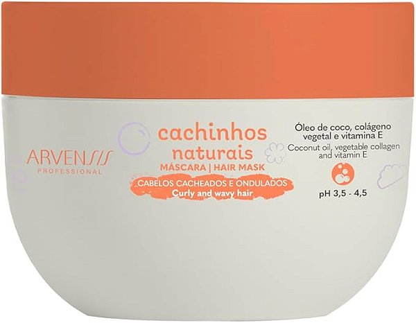 MASCARA CACHINHOS NATURAIS (ONDULADOS E CACHEADOS) - 300G