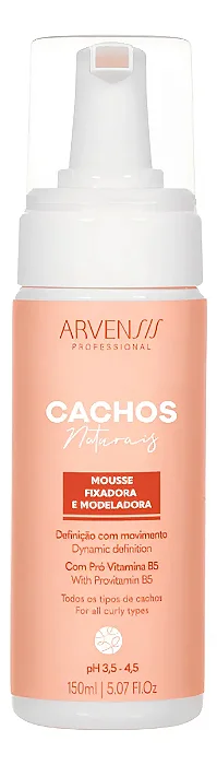 MOUSSE FIXADORA E MODELADORA 150 ML ARVENSIS