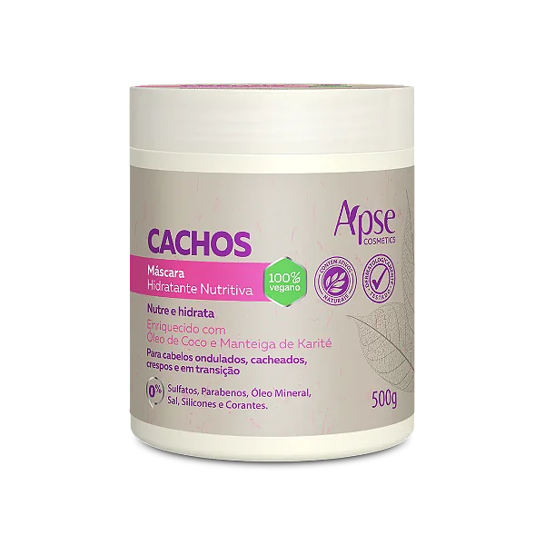 MÁSCARA CACHOS HIDRATANTE NUTRITIVA 500G
