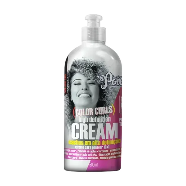 CREME PARA PENTEAR COLOR CURLS HIGH DEFINITION CREAM 500ML