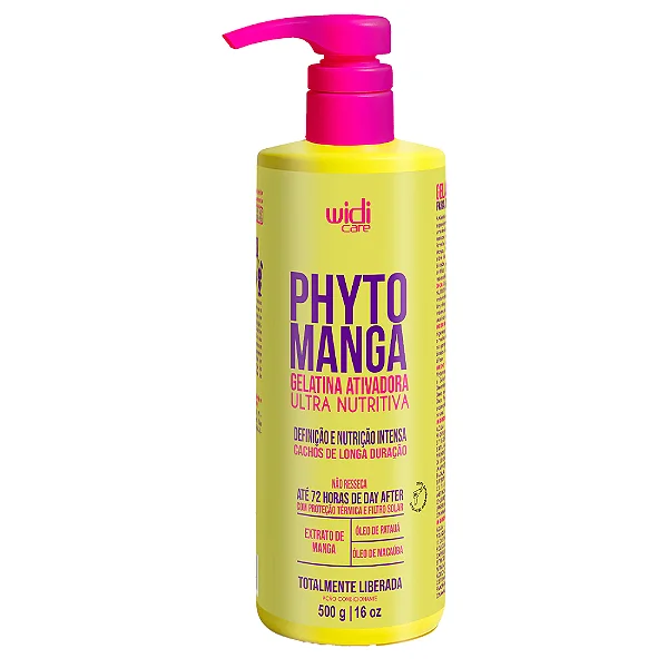 PHYTOMANGA GELATINA ATIVADORA ULTRA NUTRITIVA - WIDI CARE - 500 G