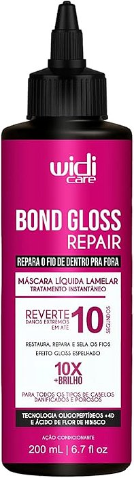 MÁSCARA BOND GLOSS REPAIR MASCARA LIQUIDA LAMELAR ACAO CONDICIONANTE - WD - 200 ML