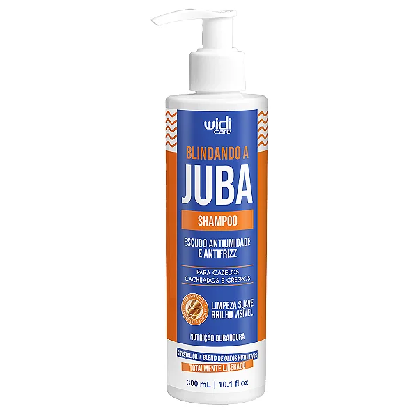 BLINDANDO A JUBA SHAMPOO ESCUDO ANTIUMIDADE E ANTIFRIZZ - WD - 300 ML
