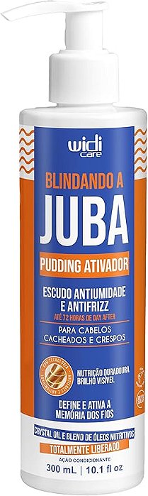 BLINDANDO A JUBA PUDDING ATIVADOR ANTIUMIDADE E ANTIFRIZZ - WD - 300 ML