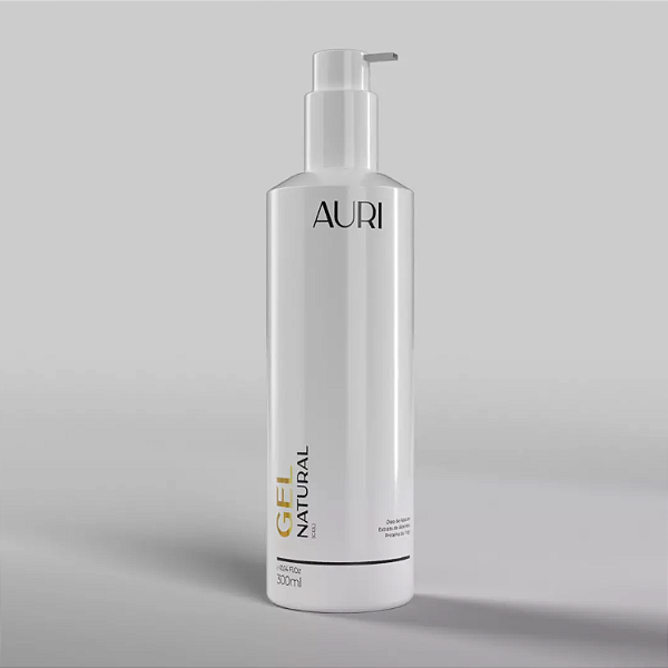 Gel Natural Alta fixação - Auri Cosméticos 300ml