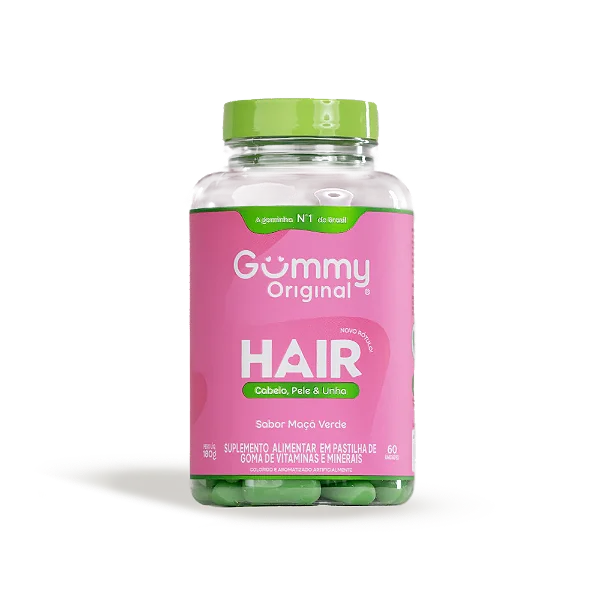 SUPLEM ALIM GUMMY HAIR MACA VERDE