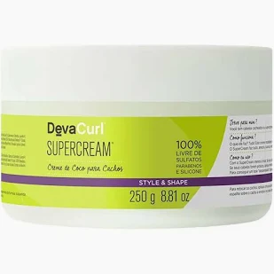 DEVA CURL FINALIZADOR SUPERCREAM DE COCO 250GR