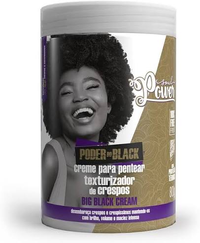 CREME PARA PENTEAR P. BLACK BIG BLACK CREAM 800G