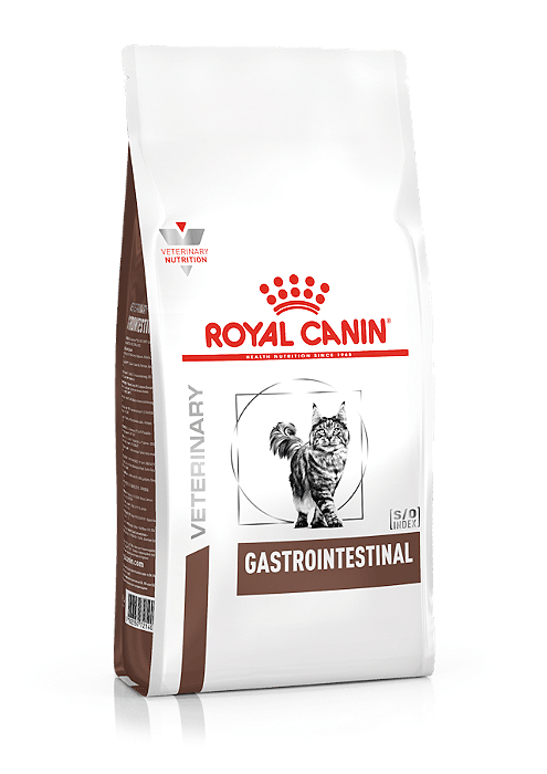 RAÇÃO SECA ROYAL CANIN GATO ADULTO VETERINARY DIET GASTROINTESTINAL 1,5KG