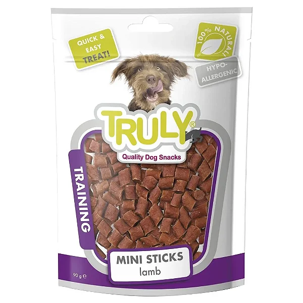 PETISCO TRULY TRAINING DOG MINI PALITOS DE CORDEIRO 90G