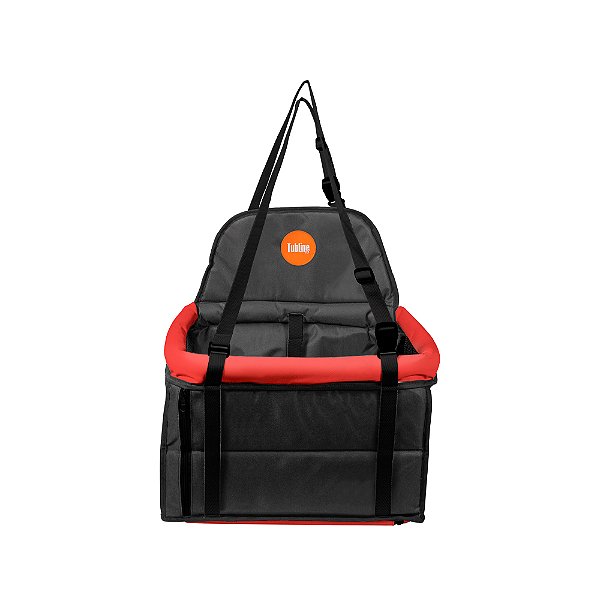 CADEIRA TRANSPET TUBLINE BIG VERMELHO C/ PRETO