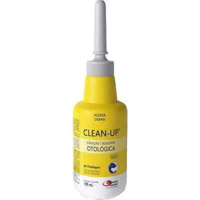 SOLUÇÃO LIMPEZA AURICULAR CLEAN-UP AGENER 100ML