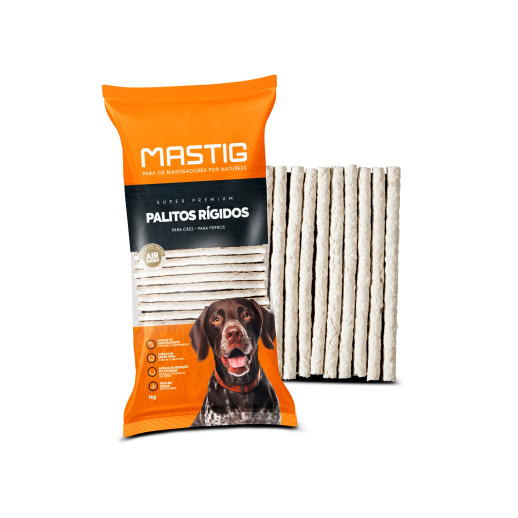 PETISCO MASTIG OSSO PALITO RÍGIDO NATURAL 8 X 5" 1KG